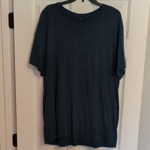 Rock & Republic Navy Men's Short Sleeve Shirt